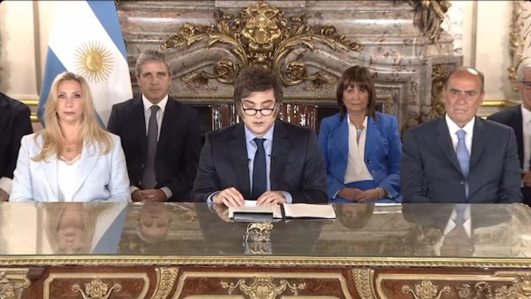 Edad de imputabilidad y reforma de la Policía Federal: los cambios en Seguridad que anunció Javier Milei