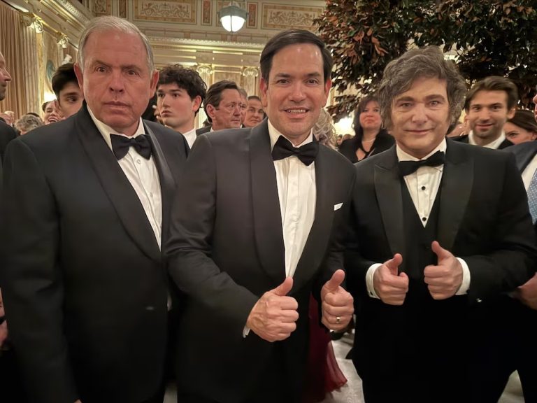Milei se encontró con el secretario de Estado de Trump y dialogaron sobre la situación política en América Latina