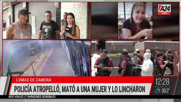 Se agravó la situación judicial del policía que atropelló y mató a una mujer en Lomas de Zamora