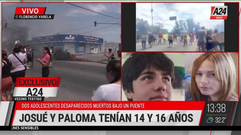 Quiénes eran Paloma Gallardo y Josué Salvatierra, los adolescentes asesinados en Florencio Varela