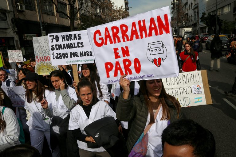 Trabajadores del Garrahan realizan un nuevo paro ante la «dramática situación»