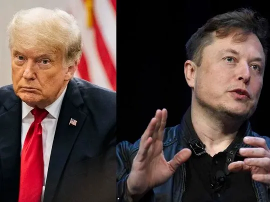 Donald Trump endureció su postura contra Elon Musk y las acciones de Tesla caen hasta 6% en Wall Street