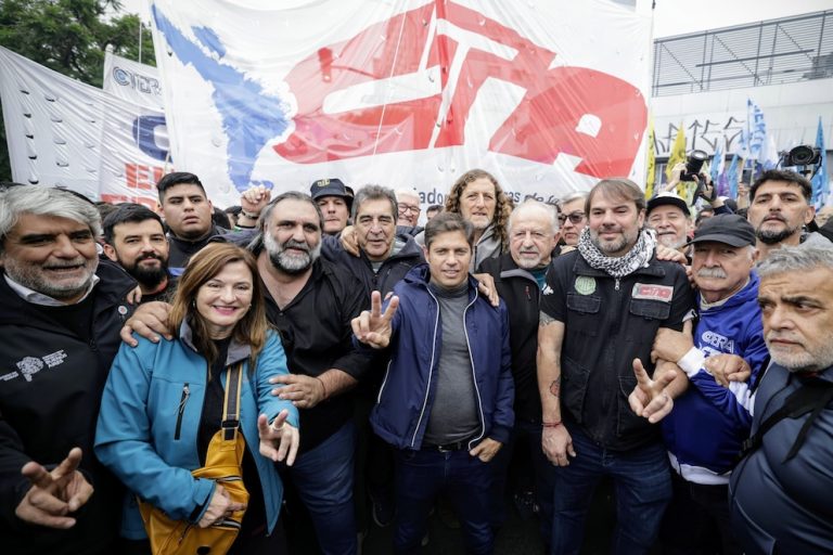 Con Kicillof, Grabois y Moreno en la marcha, el peronismo se mostrará unido para rechazar los vetos de Milei