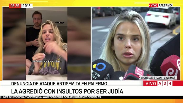 Habló la influencer que denunció el violento ataque de un vecino en Palermo: “Es el resurgimiento del antisemitismo”